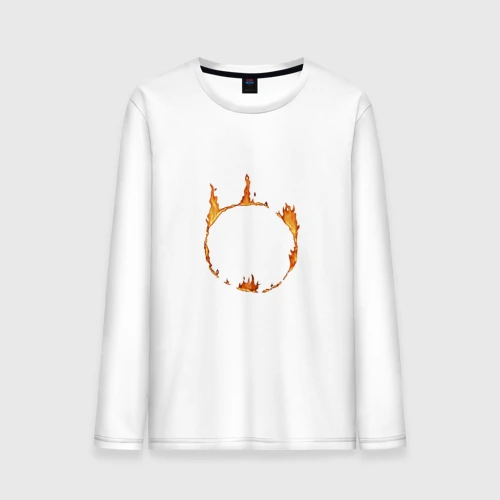Мужской лонгслив хлопок Dark Souls Знак тьмы
