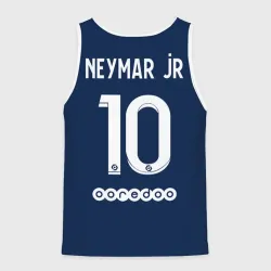 Мужская майка 3D PSG Neymar JR ПСЖ Неймар домашняя форма 22-23