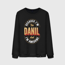 Мужской свитшот хлопок Because I'm The Danil And I'm Awesome