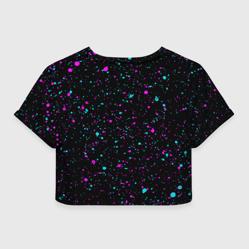 Женская футболка Crop-top 3D Made In June 1993 Retro Neon, цвет 3D печать - фото 2