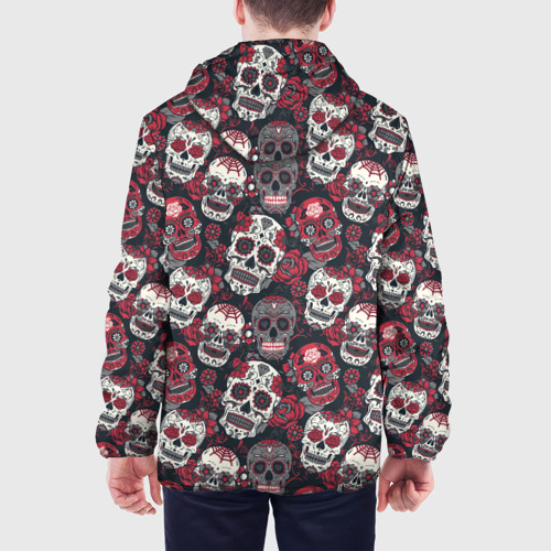 Мужская куртка 3D День мертвых Черепа Мексика, цвет 3D печать - фото 5