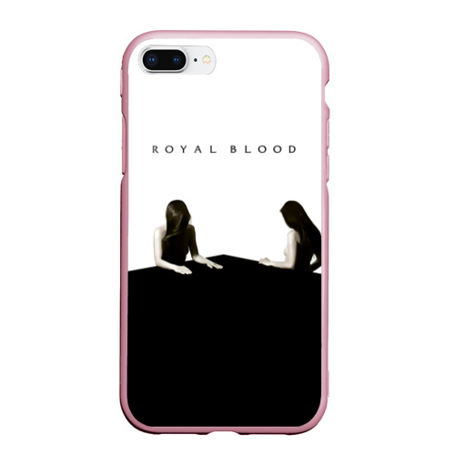 Чехол для iPhone 7Plus/8 Plus матовый с принтом How Did We Get So Dark? - Royal Blood, вид спереди #2
