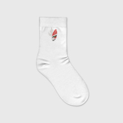 Маска Пустого из аниме BLEACH – Детские носки с вышивкой с принтом купить