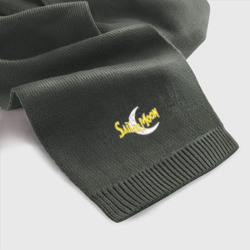 SAILOR MOON logo – Шарф с вышивкой с принтом купить