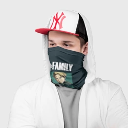 Бандана-труба 3D Spy X family семья шпиона Лойд, Аня, Йор - фото 2