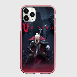 Чехол для iPhone 11 Pro Max матовый Вампир на троне V Rising