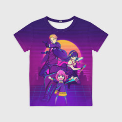 Детская футболка 3D Семья шпиона Spy X family Лойд, Аня, Йор