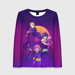 Женский лонгслив 3D Семья шпиона Spy X family Лойд, Аня, Йор