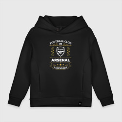 Детское худи Oversize хлопок Arsenal: Football Club Number 1