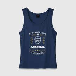 Женская майка хлопок Arsenal: Football Club Number 1