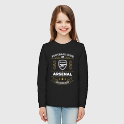 Детский лонгслив хлопок Arsenal: Football Club Number 1 - фото 2