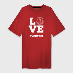 Платье-футболка хлопок Everton Love Classic