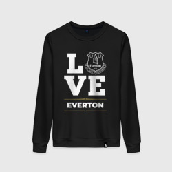 Женский свитшот хлопок Everton Love Classic