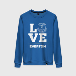 Женский свитшот хлопок Everton Love Classic