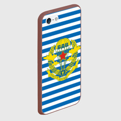Чехол для iPhone 5/5S матовый Полк ВДВ тельняшка - фото 2