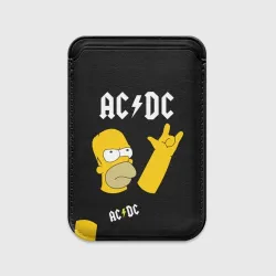 Картхолдер Magsafe магнитный AC DC гомер Симпсон Simpsons
