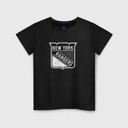 Детская футболка хлопок New York Rangers Серый