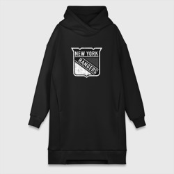 Платье-худи хлопок New York Rangers Серый