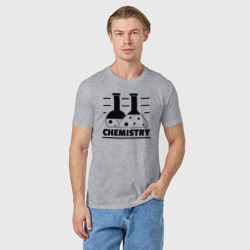 Мужская футболка хлопок Chemistry химия - фото 2