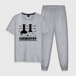 Мужская пижама хлопок Chemistry химия