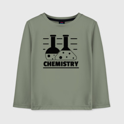 Детский лонгслив хлопок Chemistry химия