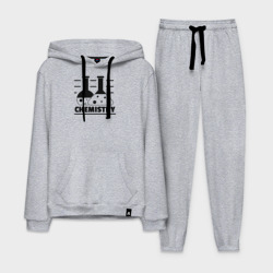 Мужской костюм хлопок с толстовкой Chemistry химия