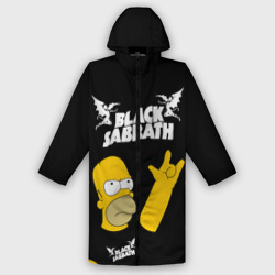 Мужской дождевик 3D Black Sabbath Гомер Симпсон Simpsons