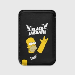 Картхолдер Magsafe магнитный Black Sabbath Гомер Симпсон Simpsons
