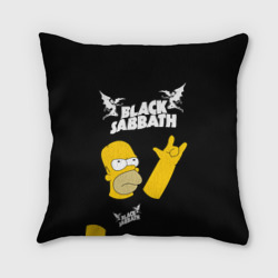 Подушка 3D Black Sabbath Гомер Симпсон Simpsons