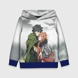 Детская толстовка 3D Наофуми и Рафталия Восхождение героя щита