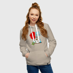 Женская толстовка хлопок Сова химик - фото 2