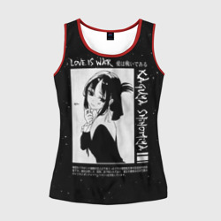 Женская майка 3D Kaguya Shinomiya в любви как на войне