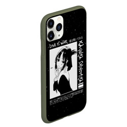 Чехол для iPhone 11 Pro Max матовый Kaguya Shinomiya в любви как на войне - фото 2