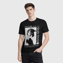 Мужская футболка 3D Kaguya Shinomiya в любви как на войне - фото 2