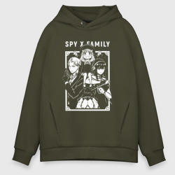 Мужское худи Oversize хлопок Семья шпиона Spy X family anime