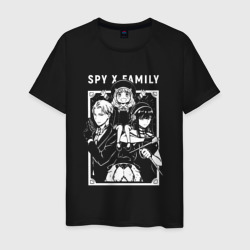 Мужская футболка хлопок Семья шпиона Spy X family anime