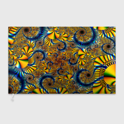 Флаг 3D Fractal color pattern