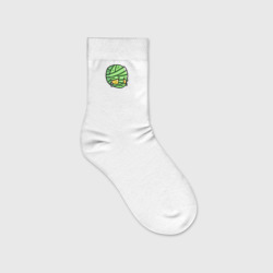 Голова печальной Амуму – Детские носки с вышивкой с принтом купить