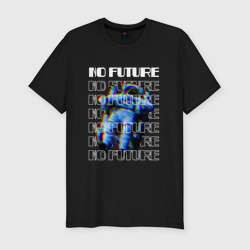 Мужская футболка хлопок Slim No Future Spaceman