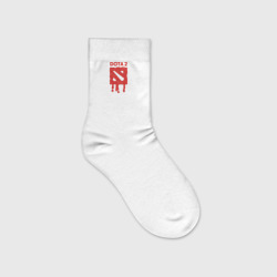 Дота 2 blood logo – Детские носки с вышивкой с принтом купить
