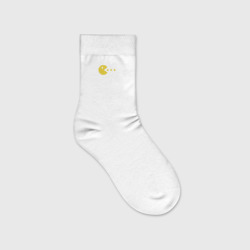 Pacman ловит точки – Детские носки с вышивкой с принтом купить