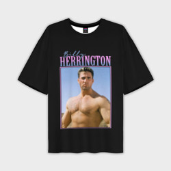 Мужская футболка oversize 3D Billy Herrington Photo