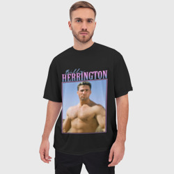 Мужская футболка oversize 3D Billy Herrington Photo - фото 2