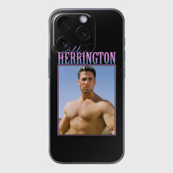 Чехол для iPhone 15 Pro силиконовый с защитой камеры Billy Herrington Photo