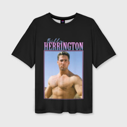 Женская футболка oversize 3D Billy Herrington Photo