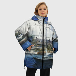 Женская зимняя куртка Oversize Во французской гавани - фото 2