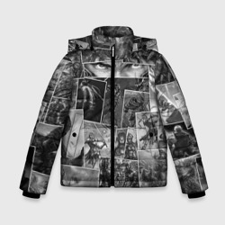 Зимняя куртка для мальчиков 3D Тёмные души комикс