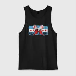 Мужская майка хлопок CM Punk AEW BITW Chicago