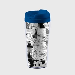 Термокружка-непроливайка Hunter x Hunter pattern