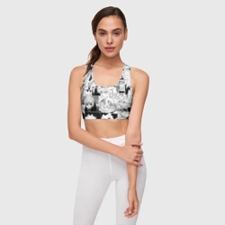 Женский спортивный топ 3D Hunter x Hunter pattern - фото 2